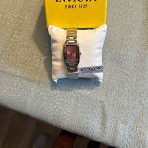 Invicta Women’s Wildflower Silver Watch with Pink Dial